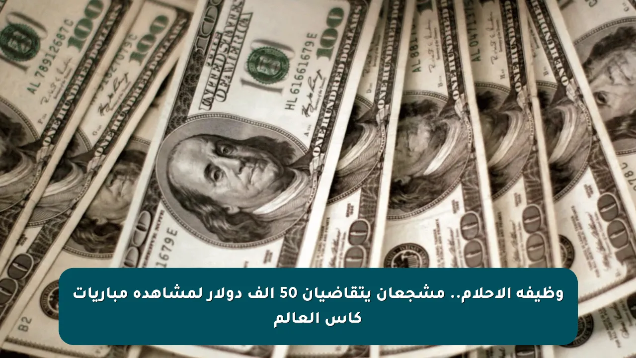 وظيفة الأحلام.. مشجعان يتقاضيان 50 ألف دولار لمشاهدة مباريات كأس العالم
